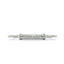 Silver bracelet with intricate design on a white background