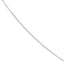 A white gold dainty box link chain, great for everyday and fits most pendants with ease. It’s freely adjustable to any length.