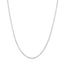 A white gold dainty box link chain, great for everyday and fits most pendants with ease. It’s freely adjustable to any length.