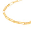 A elongated box chain with long box links made in solid gold with lobster clasp. Great for everyday ware.