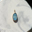 Showing a selection of beautiful blue boulder opals bezel set in solid gold. Each opal is one of a kind with incredible fire and pattern.