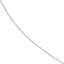 A white gold dainty ball or bead link chain, great for everyday and fits most pendants with ease. 