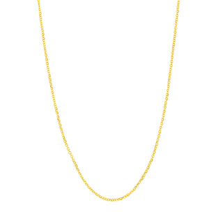 A everyday thin cable chain with oval links This chain is versatile and comes with a freely adjustable clasp which let you adjust to any length. 