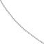 A classic ball chain made in sterling silver, perfect for everyday use. 