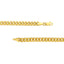 A 5mm gold Miami Cuban necklace chain, the perfect Statement size, in yellow gold with small oval links. This chain has a lobster clasp closure.