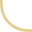A 5mm gold Miami Cuban necklace chain, the perfect Statement size, in yellow gold with small oval links. This chain has a lobster clasp closure.