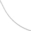 A everyday cable chain made in silver with lobster clasp. The links are cable links. 