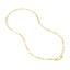 A simple gold basic carabiner lock with a twist screw. The carabiner lock is a rounded corner rectangle. Perfect for modular jewelry and open loop chains. 