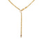 A custom number necklace in old school English font. Attached to a heavy curb chain with a lobster clasp. 
