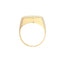 An oval chunky signet ring
