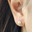 Close-up of an ear with a pearl earring
