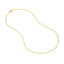 A yellow gold dainty ball or bead link chain, great for everyday and fits most pendants with ease. 