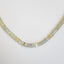 A top quality natural lavender opal top quality natural lavender opal faceted beaded necklace with solid gold lobster clasp.  faceted beaded necklace with solid gold lobster clasp. 