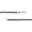 A chunky diamond cut cable link chain with lobster clasp made in sterling silver. 