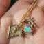 an assorted charms on a chain