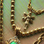 a pixie fairy charm on a chain 