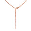 A gold vermeil ice cream necklace with a gold cone and a irregular pearl on top made to look like it is melting over. With thick cable chains attached. 