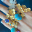 Featuring this blue sapphire ring in a stack, styled with other similar style rings. 